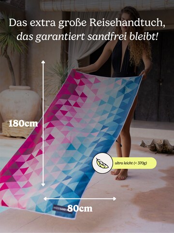 woodsandwaves Strandlaken 'Kaleidoscope' in Gemengde kleuren: voorkant