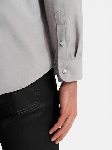 Ombre Regular fit Button Up Shirt 'OM-SHCS-0148' in Grey