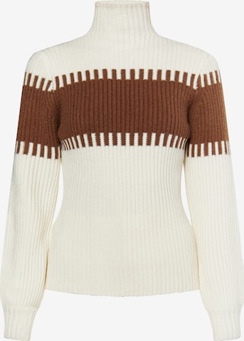 DreiMaster Klassik Sweater 'Casnagie' in Beige: front