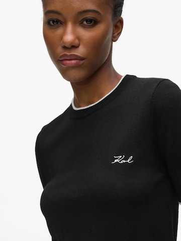 Karl Lagerfeld Trui in Zwart