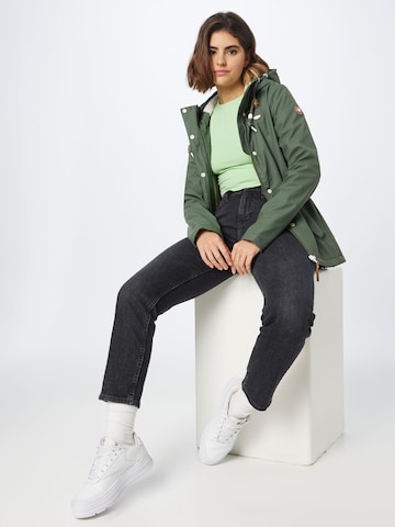 Ragwear Between-Season Jacket 'Marge' in Green