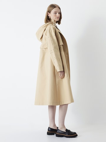 Ipekyol Between-Seasons Coat in Beige