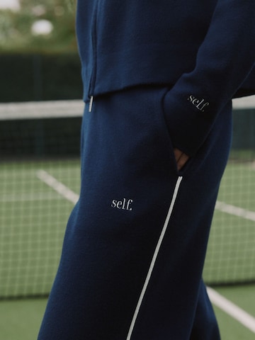 self. Regular Pants in Blue
