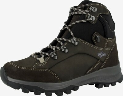 HANWAG Boots 'Banks Lady GTX' in dunkelbraun / schwarz, Produktansicht