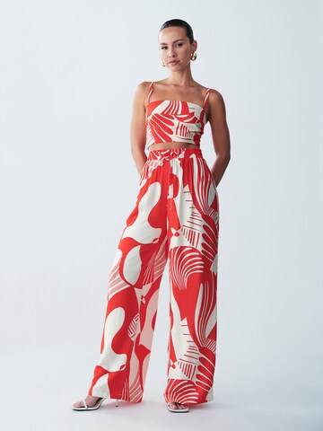 Haut 'Wave' St MRLO en rouge