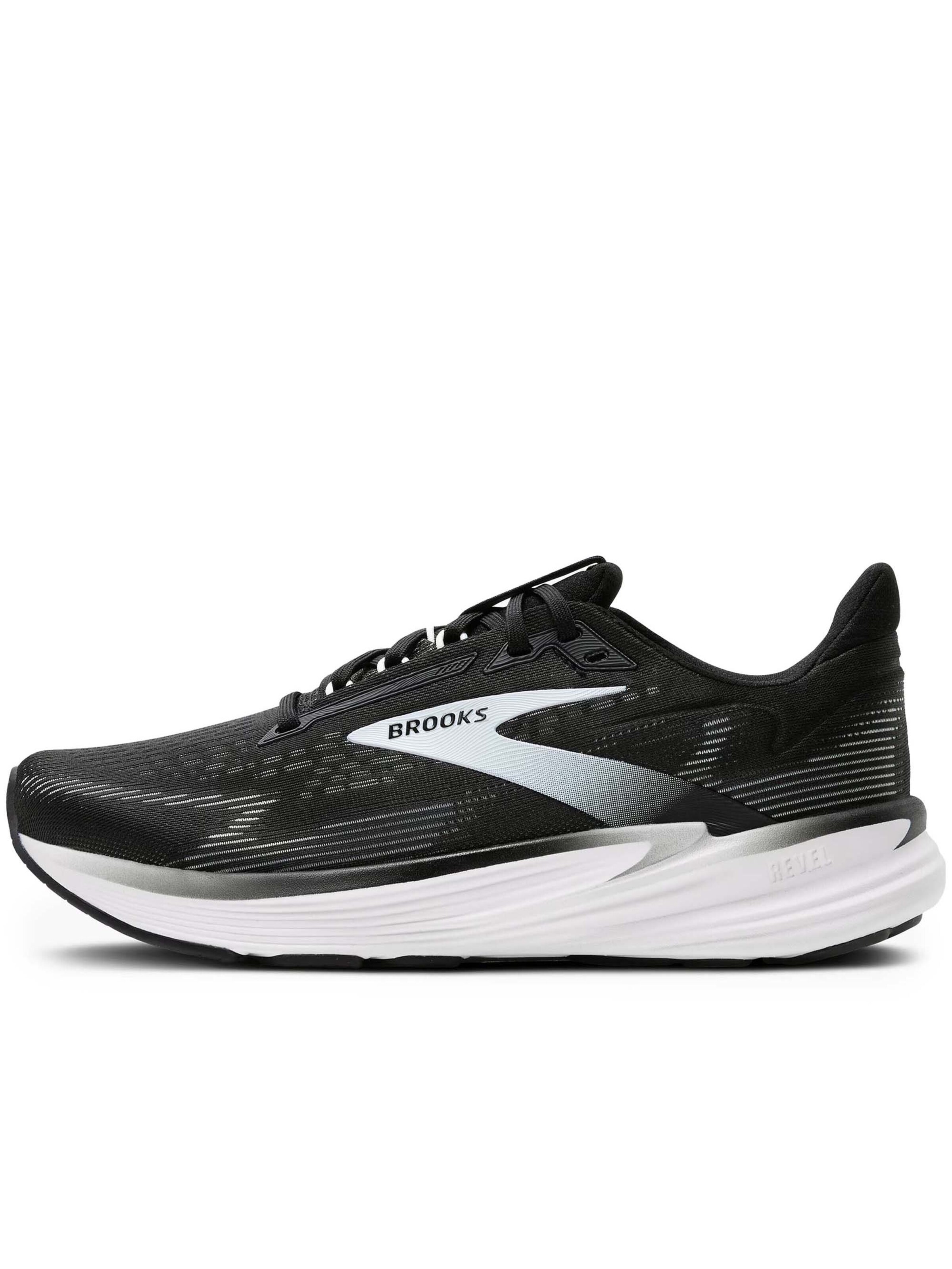 BROOKS Running Shoes 'Revel 8' in Black: front