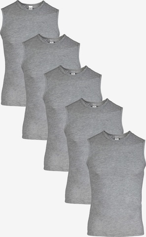 Maxte Unterhemd 'BASIC MAX Unterhemd 5er Pack' in Grau: Vorderseite