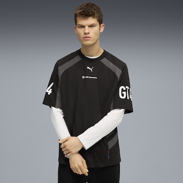 PUMA Shirt 'Puma x Bmw M Motorsport' in Zwart: voorkant