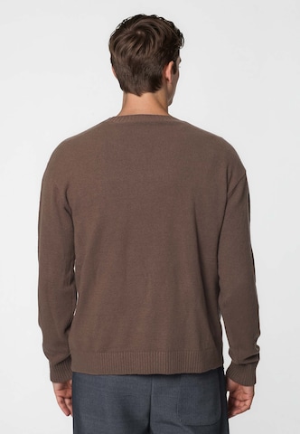 Pullover 'Wolli Pocher' di Kleinigkeit in marrone