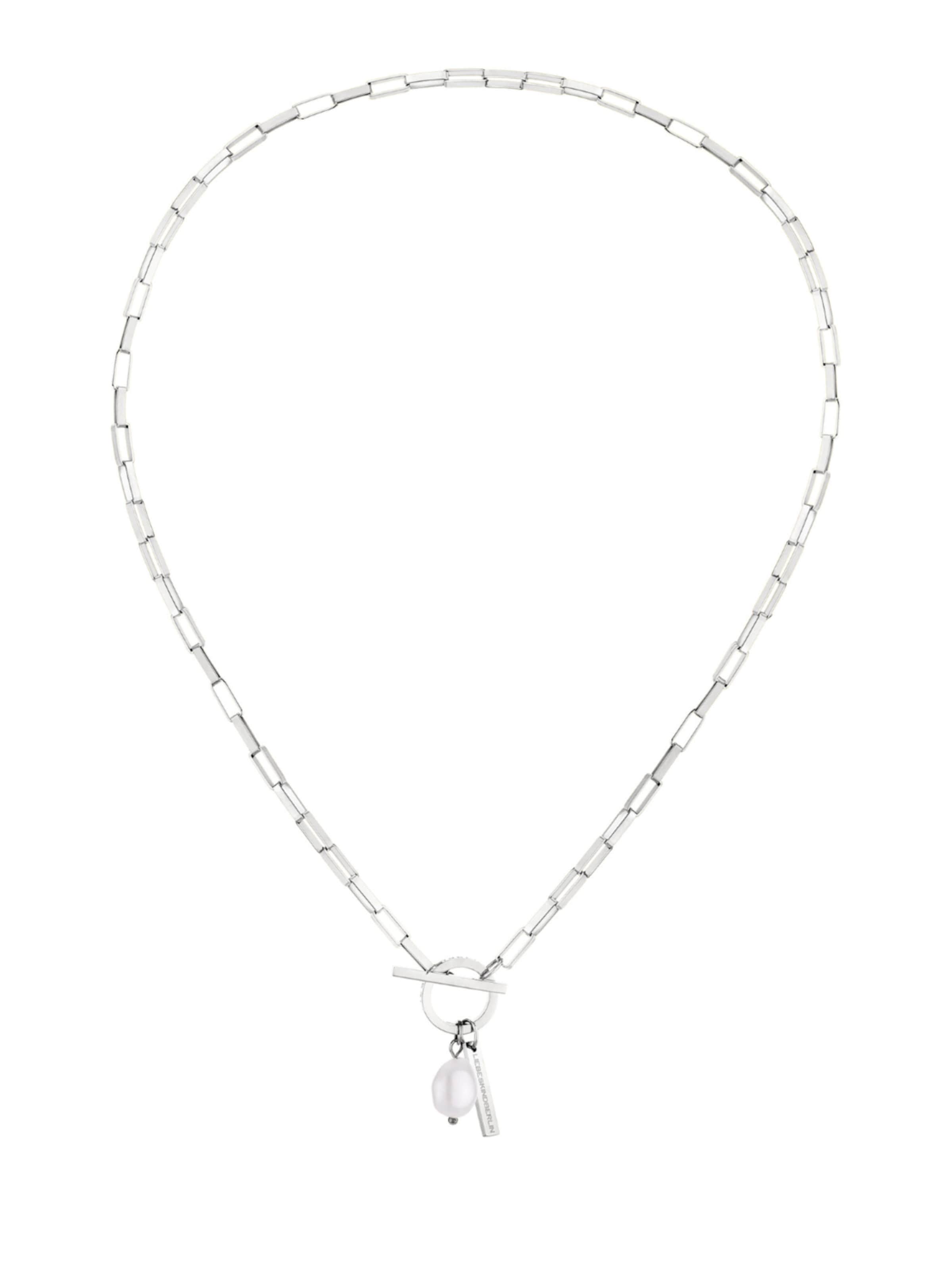 Chaîne Liebeskind Berlin en argent : devant