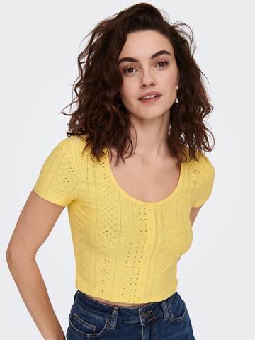 ONLY - Camisa 'Sandra' em amarelo