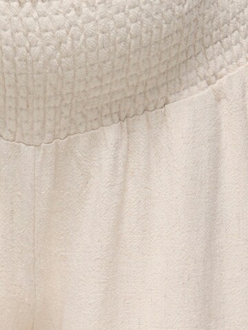 Only Maternity Regular Trousers 'OLMSIESTA' in Beige