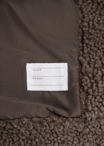 MANGO KIDS Coat in Brown