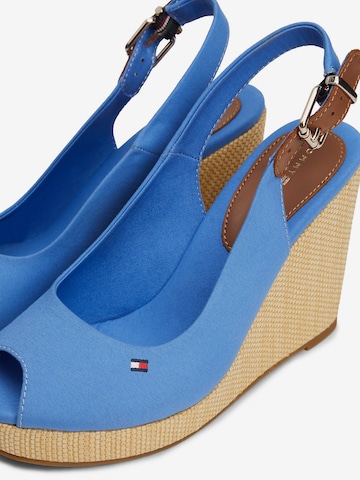 TOMMY HILFIGER Sandal 'Elena' i blå