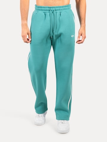 Smilodox Regular Broek in Blauw: voorkant