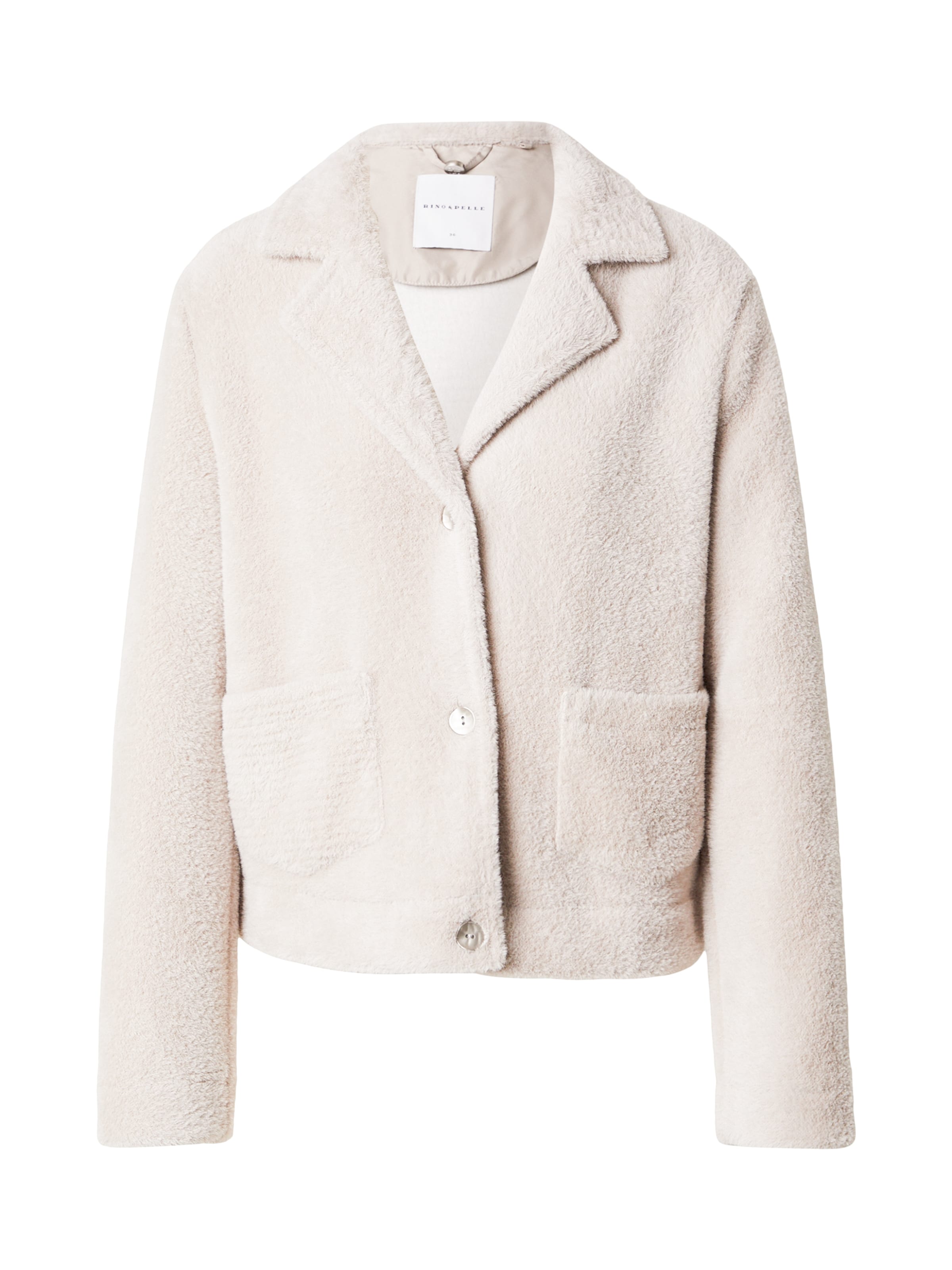 RINO & PELLE Jacke 'Bobien' in Grau: Vorderseite