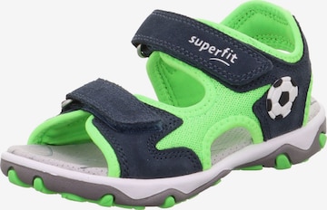 Calzatura aperta ''Mike 3.0' di SUPERFIT in blu: frontale