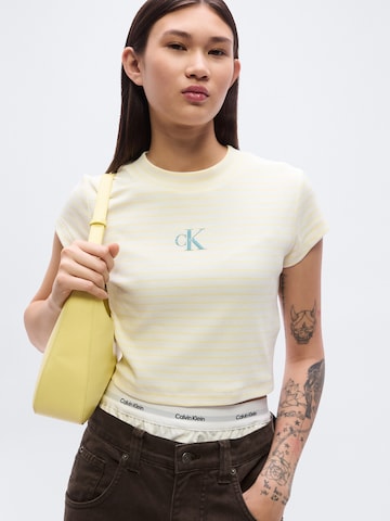 Calvin Klein Jeans Shirt in Yellow