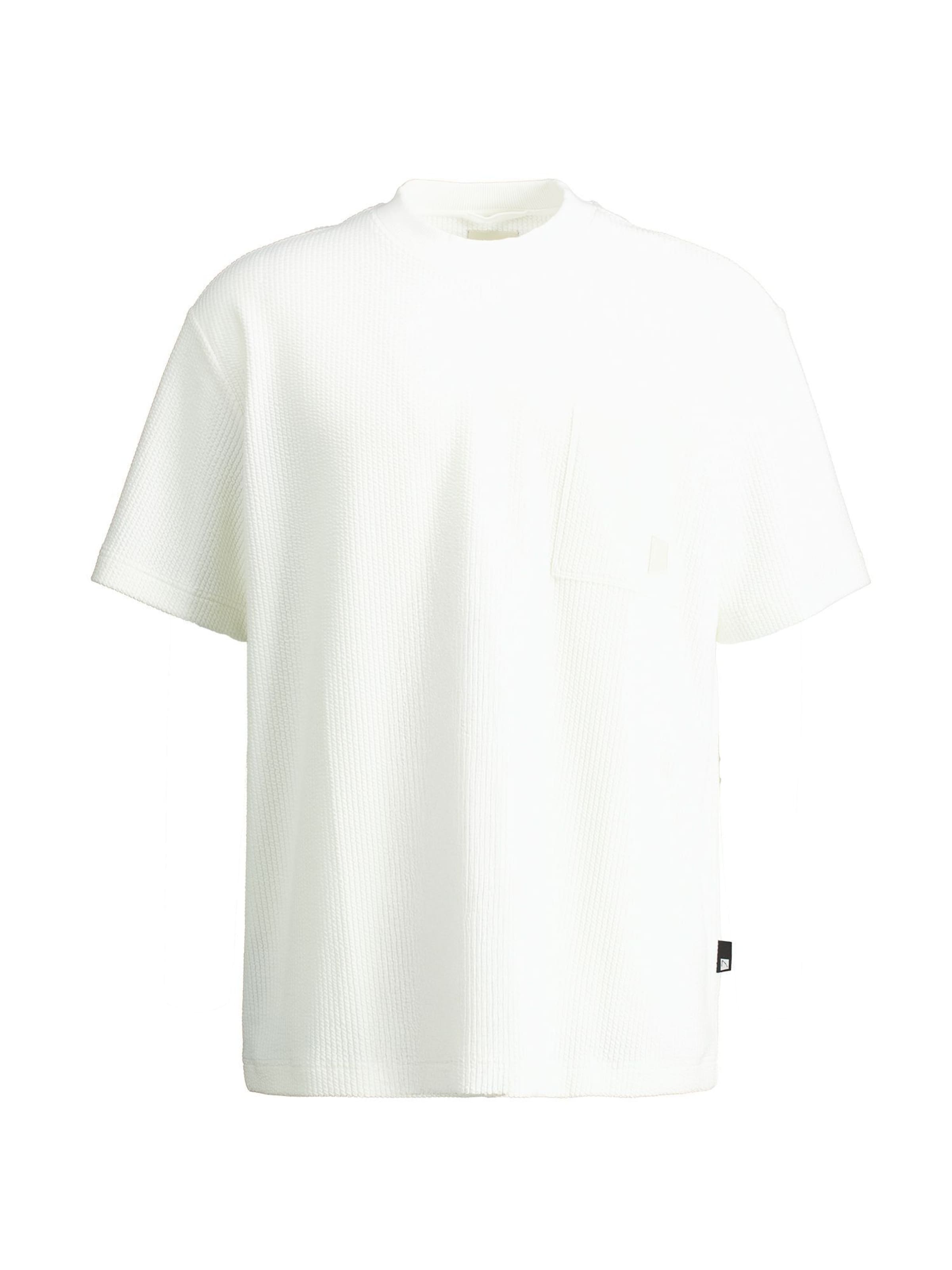 T-Shirt 'Jaxo' CHASIN' en blanc : devant