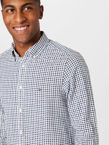 TOMMY HILFIGER Slim fit Button Up Shirt in Blue