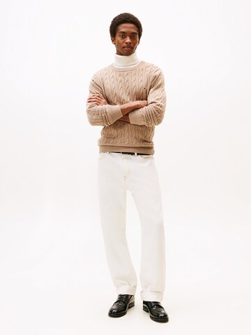 TOMMY HILFIGER Pullover in Beige