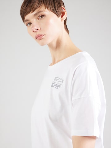 Soccx Koszulka w kolorze biały