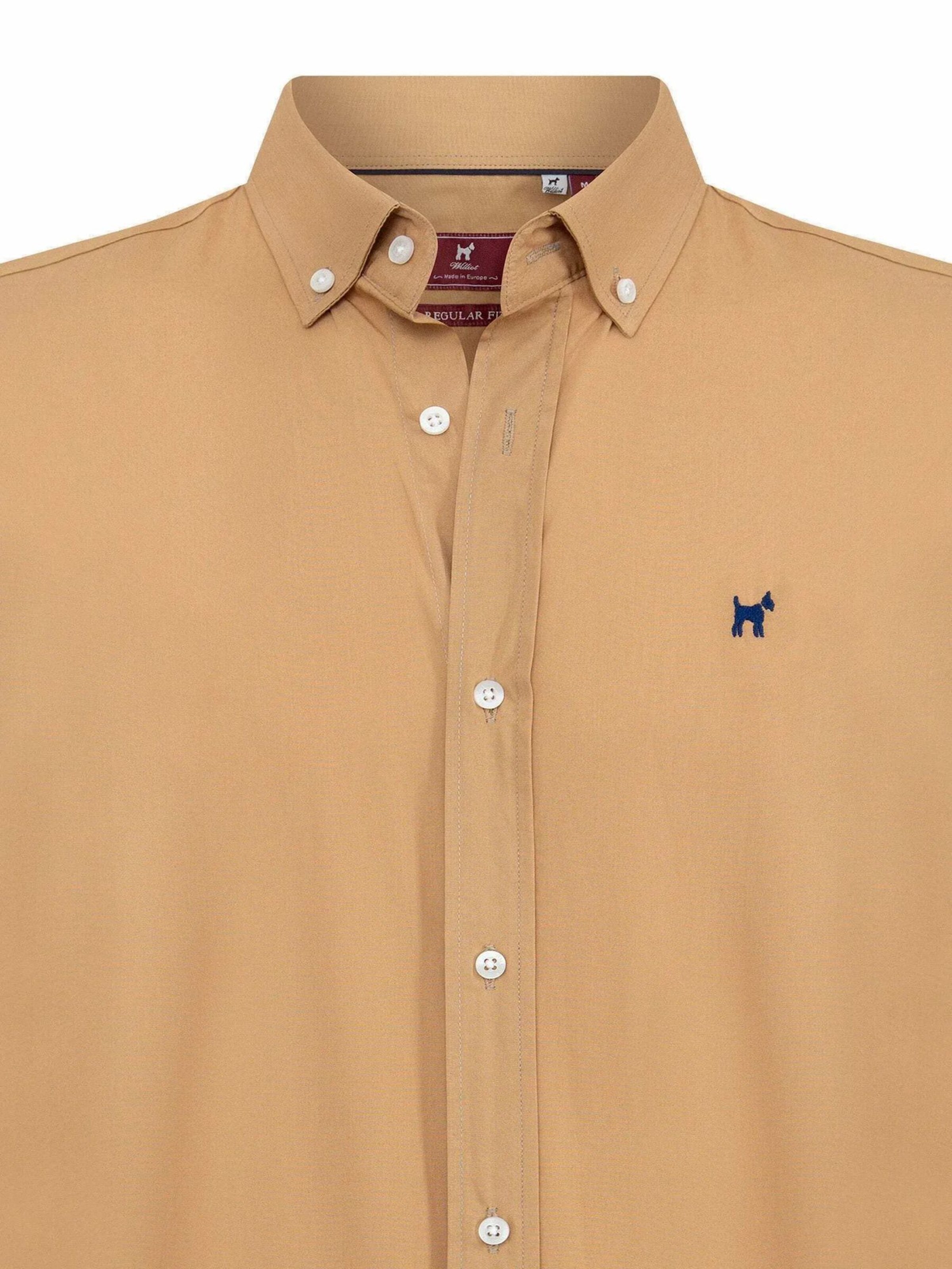 WilliotSlim Fit Košulja - smeđa boja