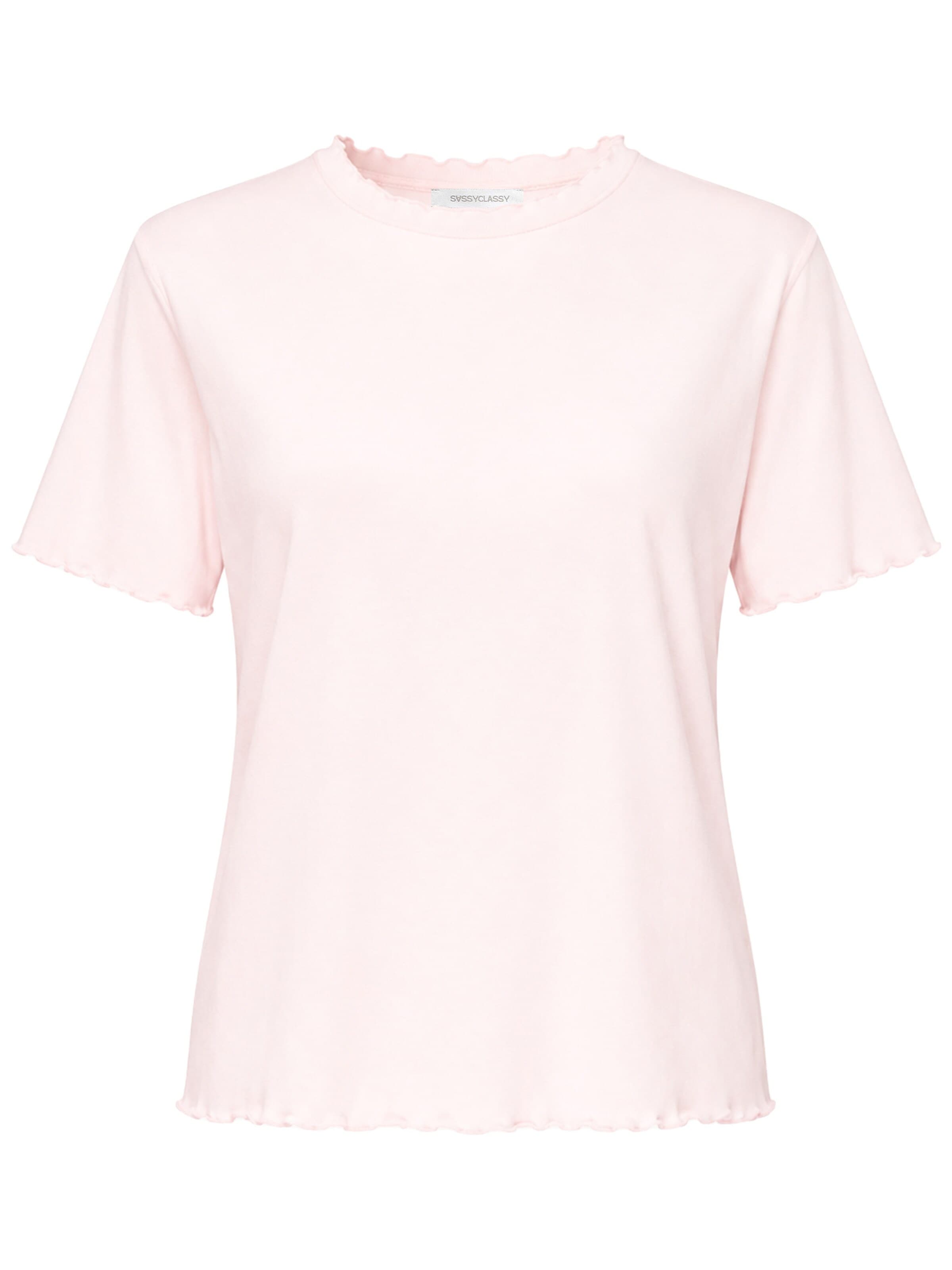 SASSYCLASSY T-shirt i rosa: framsida