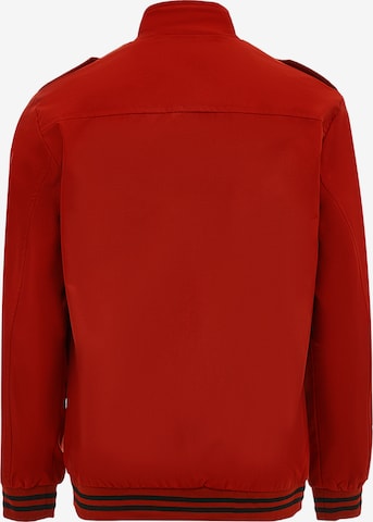 boundry Between-Season Jacket in Red