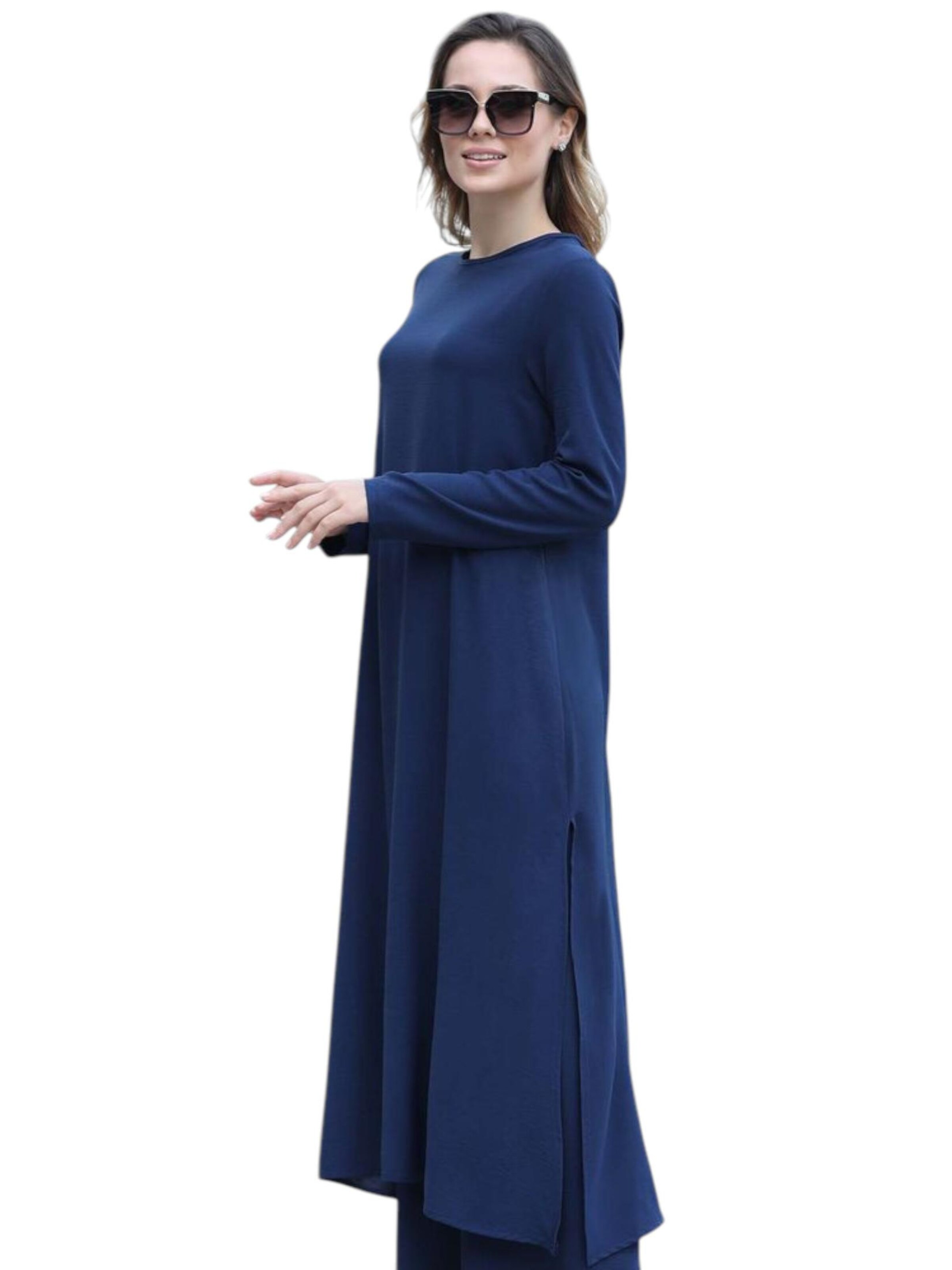 fashionshowcase Pantsuit 'Modest ECE-Set' in Blue