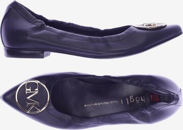 Högl Flats & Loafers in 38 in Blue: front