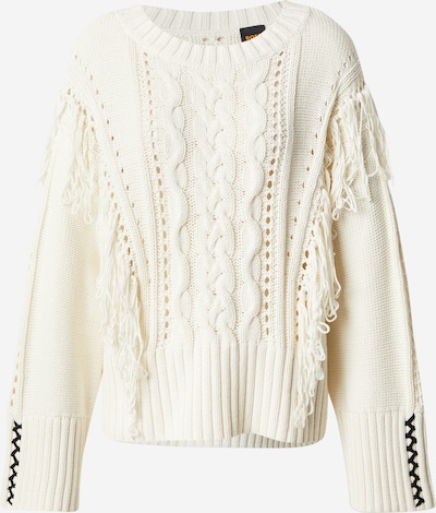 BOSS Pull-over 'C_Fitto' en blanc, Vue avec produit