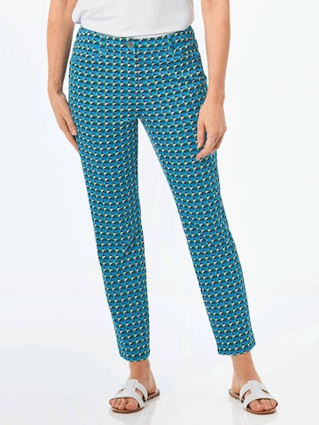 Goldner Regular Broek in Blauw: voorkant