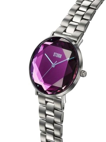 STORM Analog Watch 'Elexi' in Purple: front