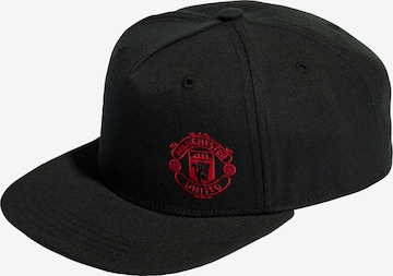 Casquette de sport 'Manchester United' ADIDAS PERFORMANCE en noir : devant