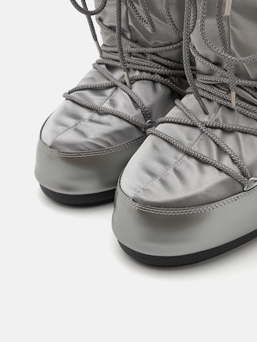 MOON BOOT - Botas de neve 'ICON GLANCE' em prata