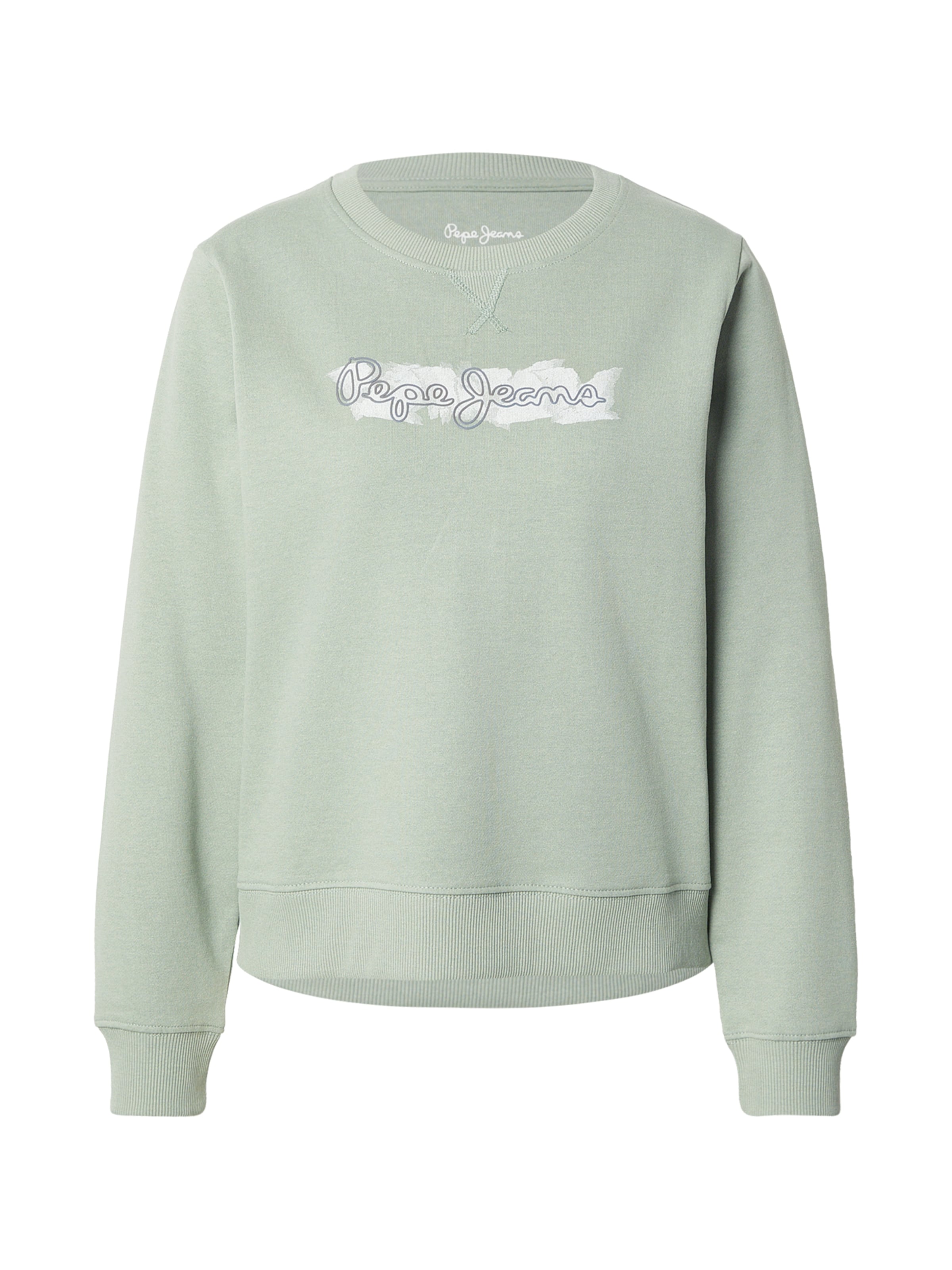 Pepe Jeans Sweatshirt i grå / mint / hvid, Produktvisning