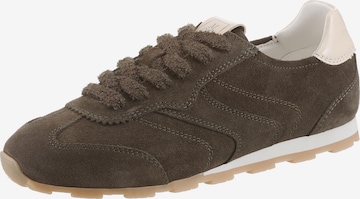 Baskets basses Marc O'Polo en vert : devant