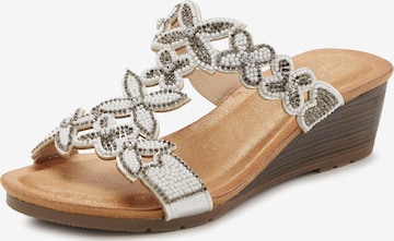 VIVANCE Pantolette in Weiß: Vorderseite