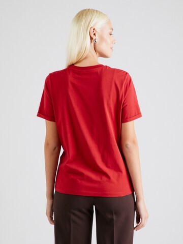 PIECES Shirt 'RIA' in Rood