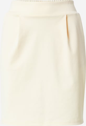 ICHI Rok 'KATE' in Beige: voorkant