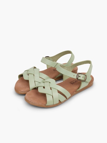 Sandales Pisamonas en vert