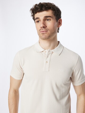 JOOP! Jeans Poloshirt 'Ambrosio' in Beige