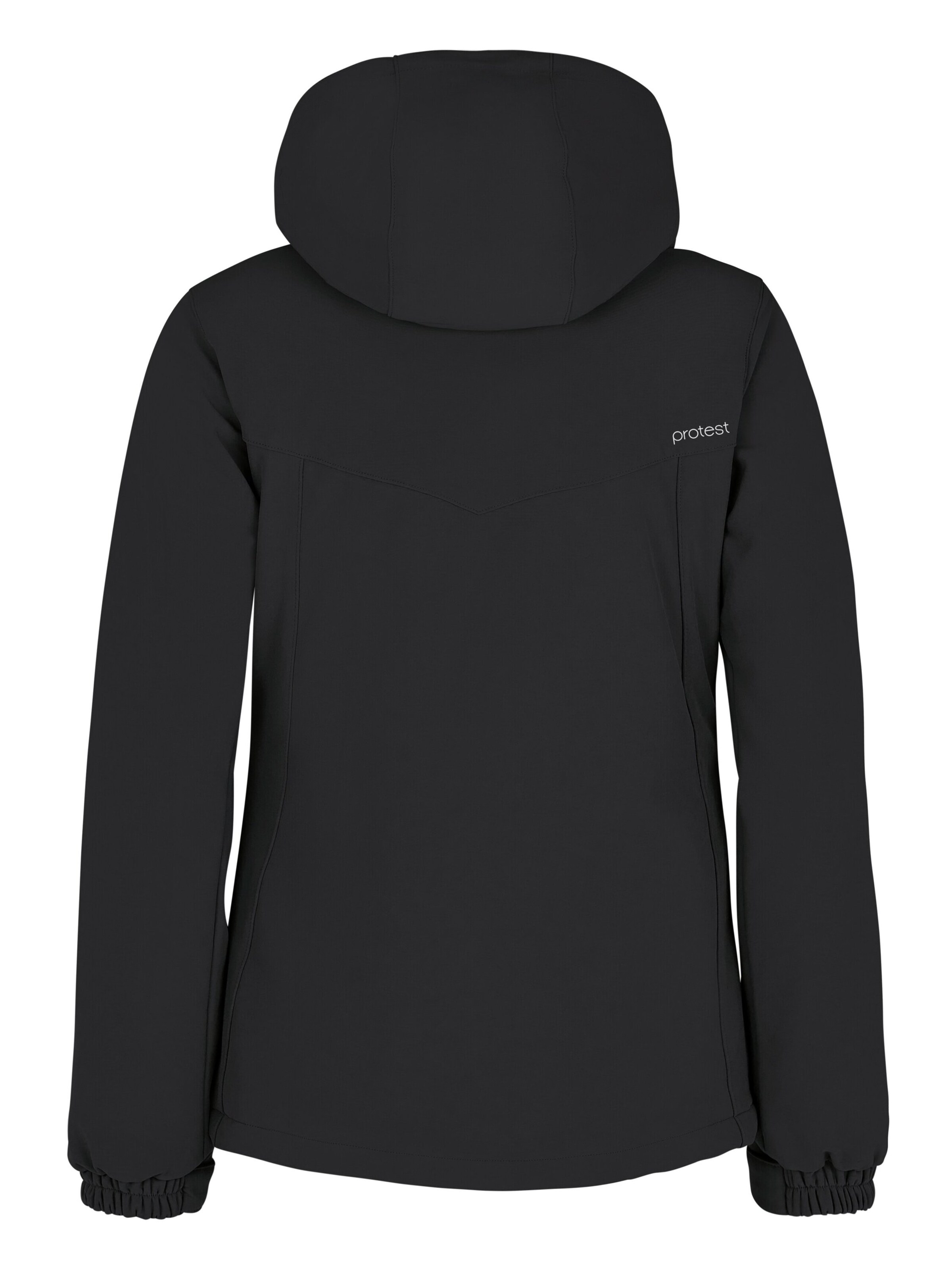 PROTEST Athletic Jacket 'PRTSUZANAIOS' in Black