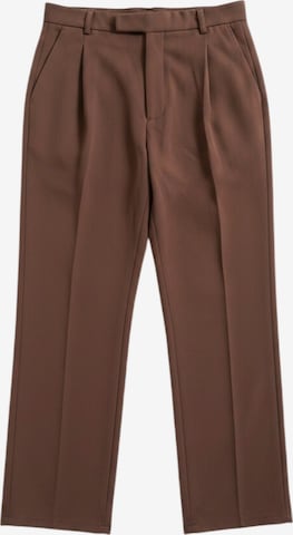 Loosefit Pantalon Kleidermafia en marron : devant