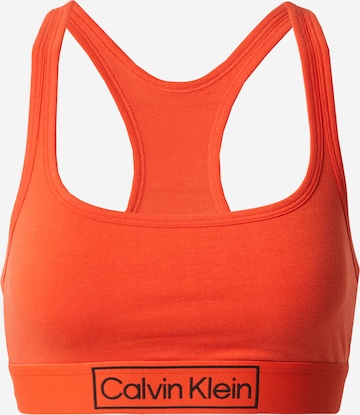 Calvin Klein Underwear - Soutien Bustier Soutien em laranja: frente