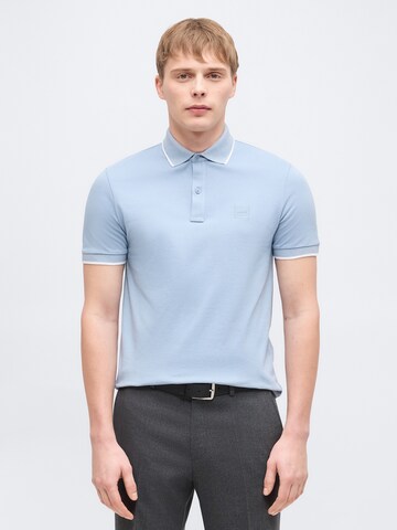 mėlyna BOSS Marškinėliai 'Passertip': priekis