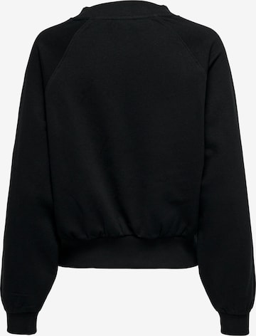 ONLY Sweatshirt 'CAMA' i svart