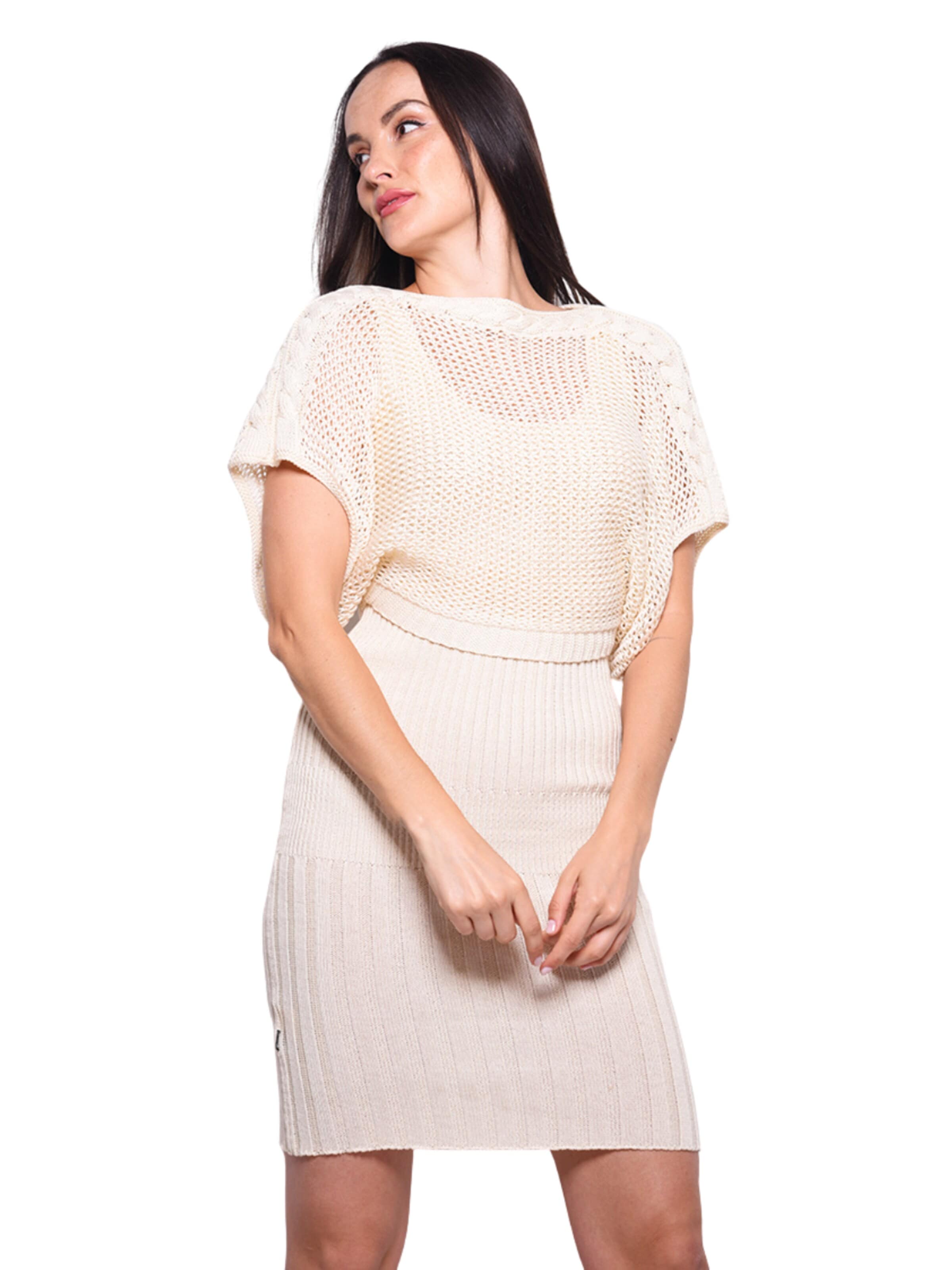 Süel knitwear Knitted top 'Birthday' in Beige