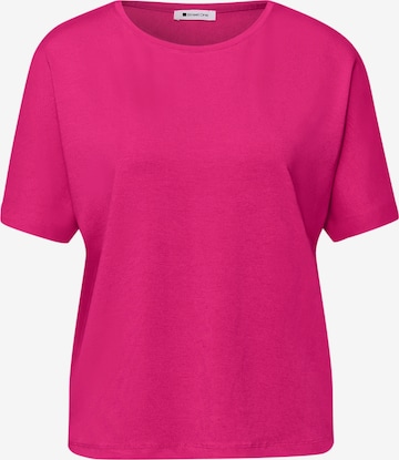 STREET ONE Shirt in Pink: front